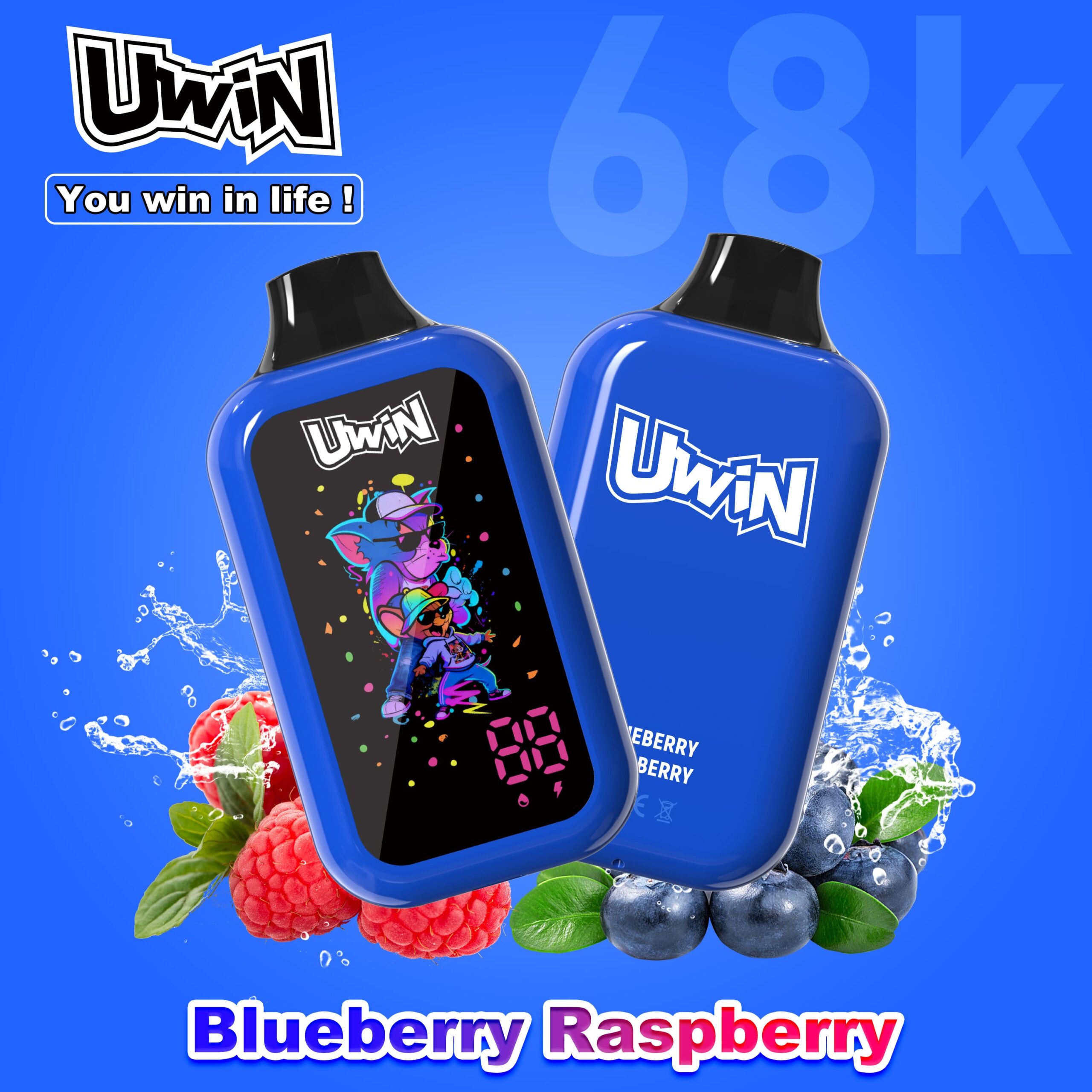 Uwin Digital Box 68K Blueberry Raspberry