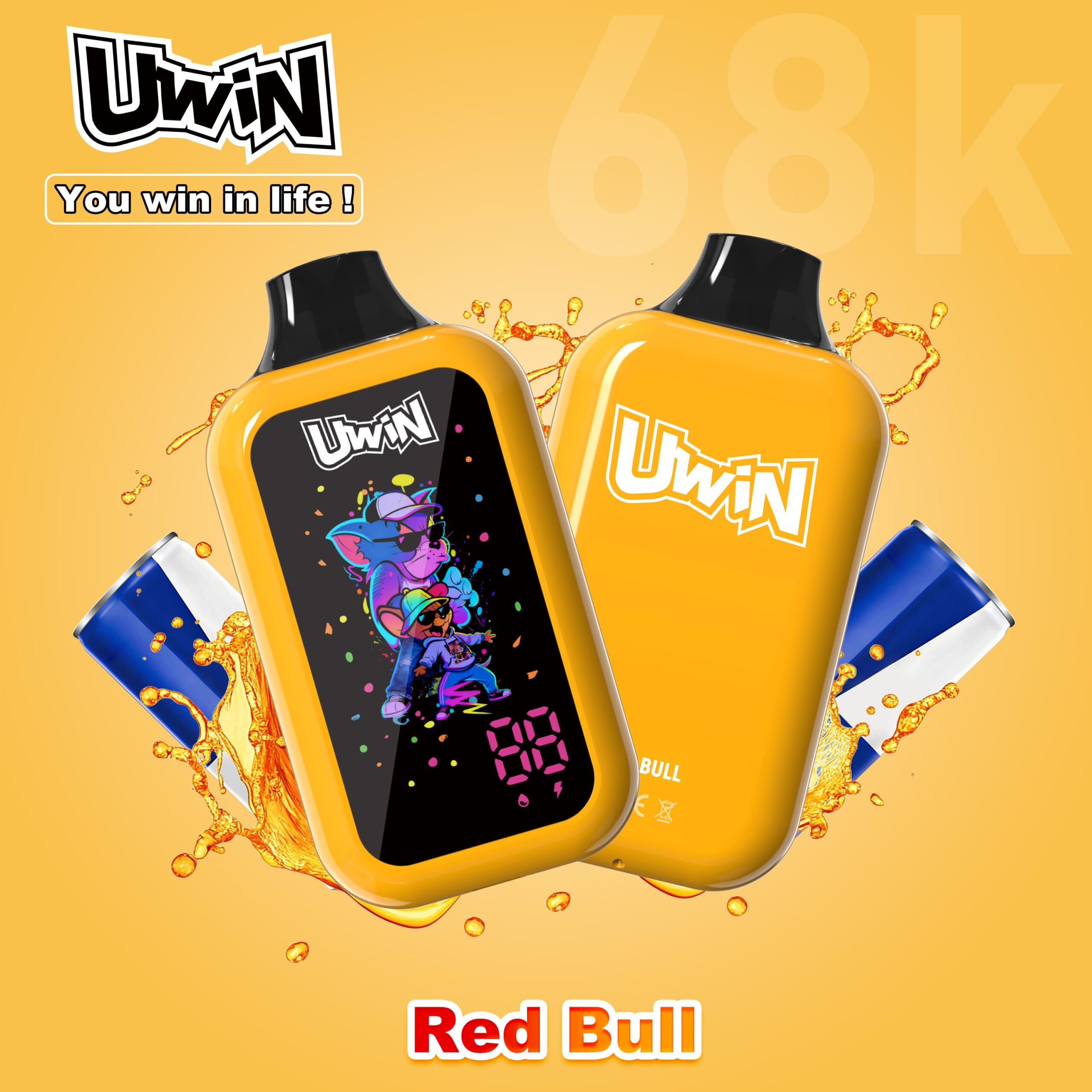 Uwin Digital Box 68K Red Bull